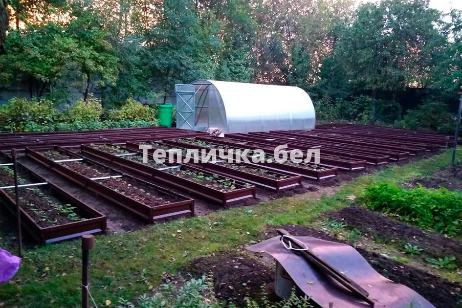 Фото Грядка оцинкованная